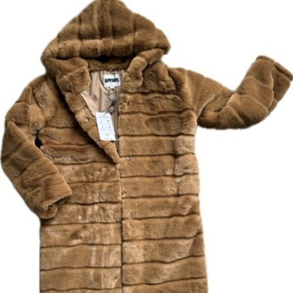 Apparis Faux Fur Coat - Picture 1 of 4
